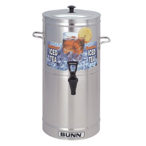 3 Gallons Stainless Steel Iced Tea Dispenser - Click Image to Close