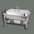 Chafer 8QT with Wood Handles - Click Image to Close