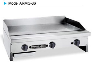 American Range Gas Griddle ARGG-24 - Click Image to Close