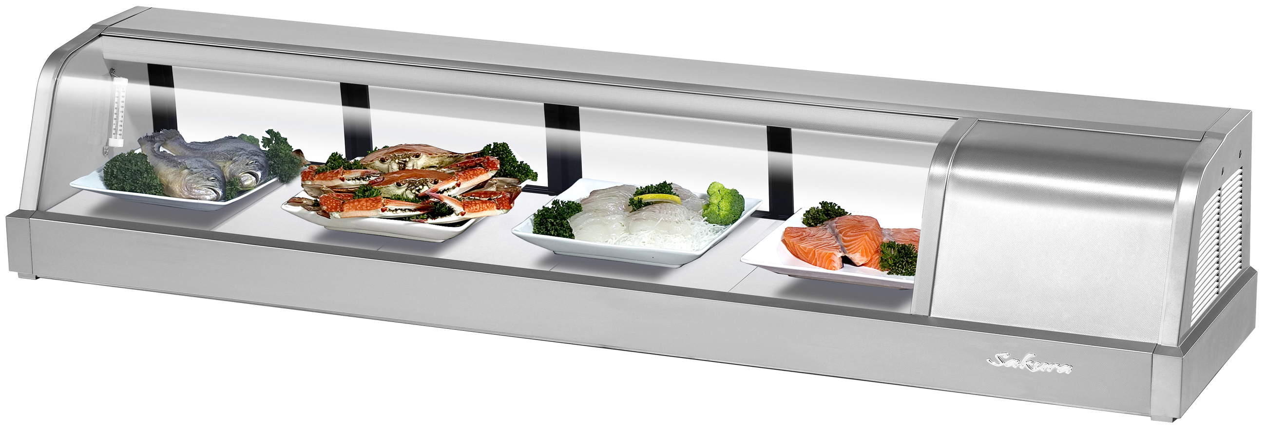 Stainless Sushi Cases SAKURA-60 - Click Image to Close