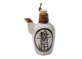 White Soy Sauce Dispenser - Click Image to Close