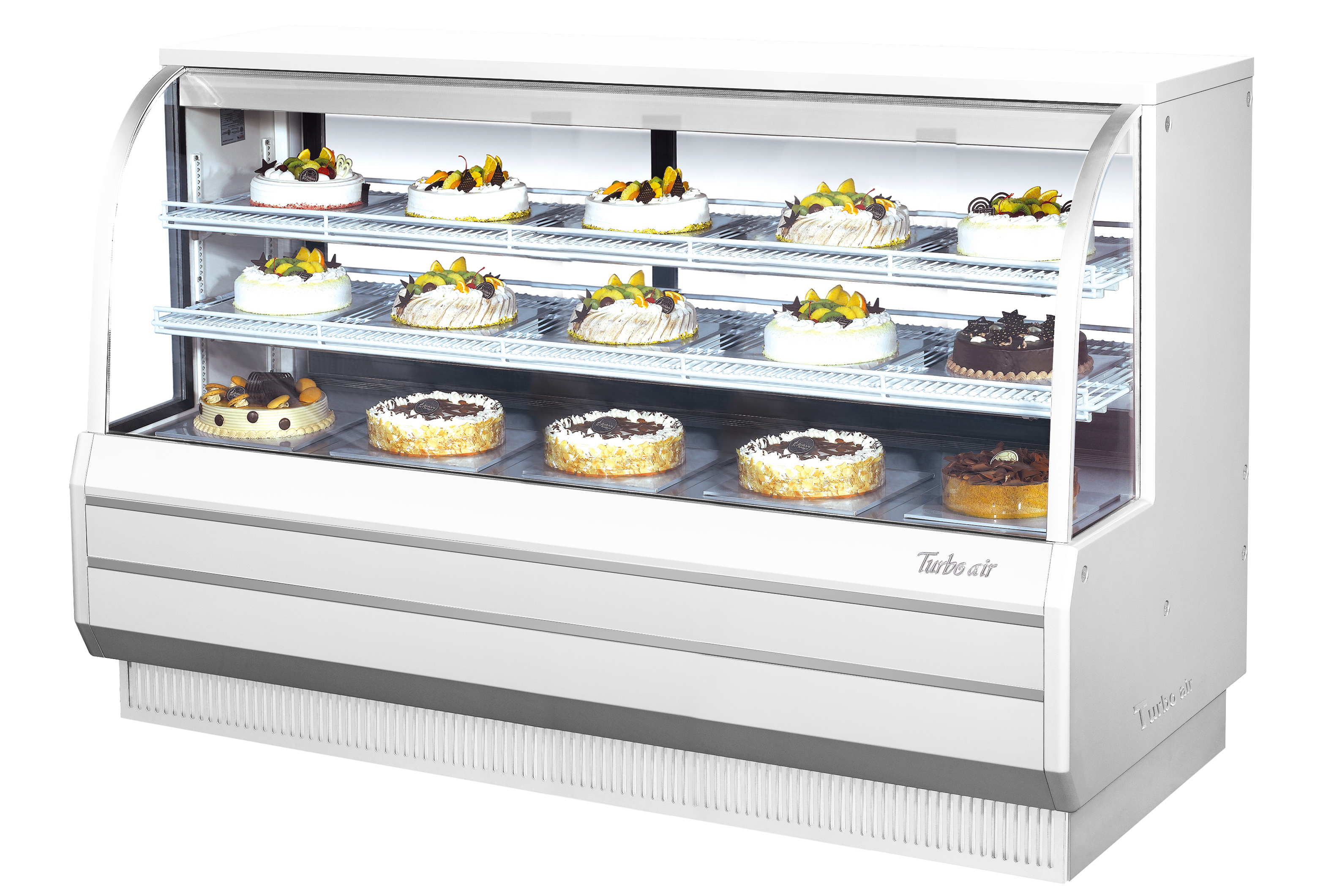 Bakery Case, combi dry & refrigerated, (2) 11.1 cu.ft