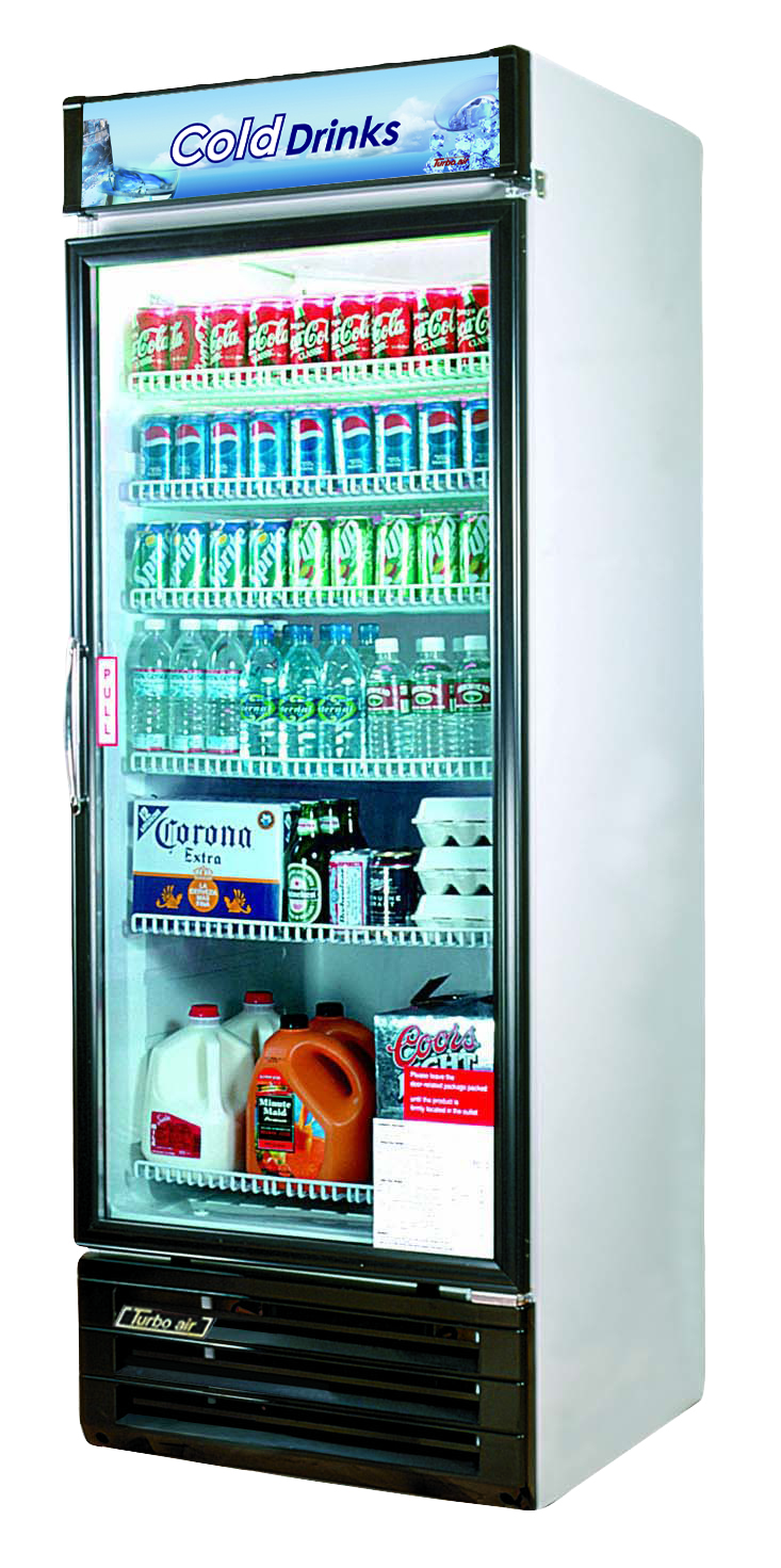 Refrigerated Merchandiser, one-section, 22 cu. ft - Click Image to Close