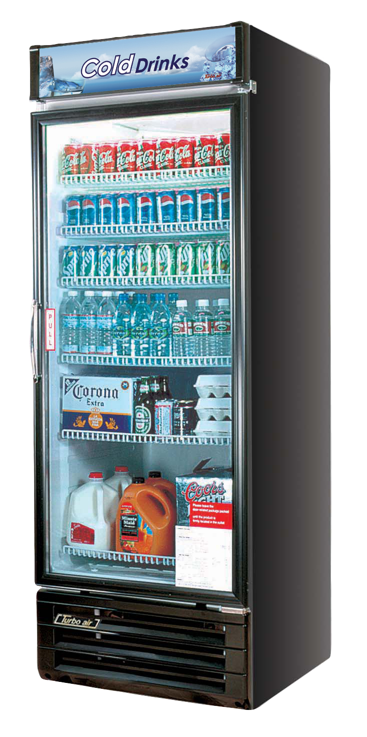 Refrigerated Merchandiser, one-section, 22 cu. ft