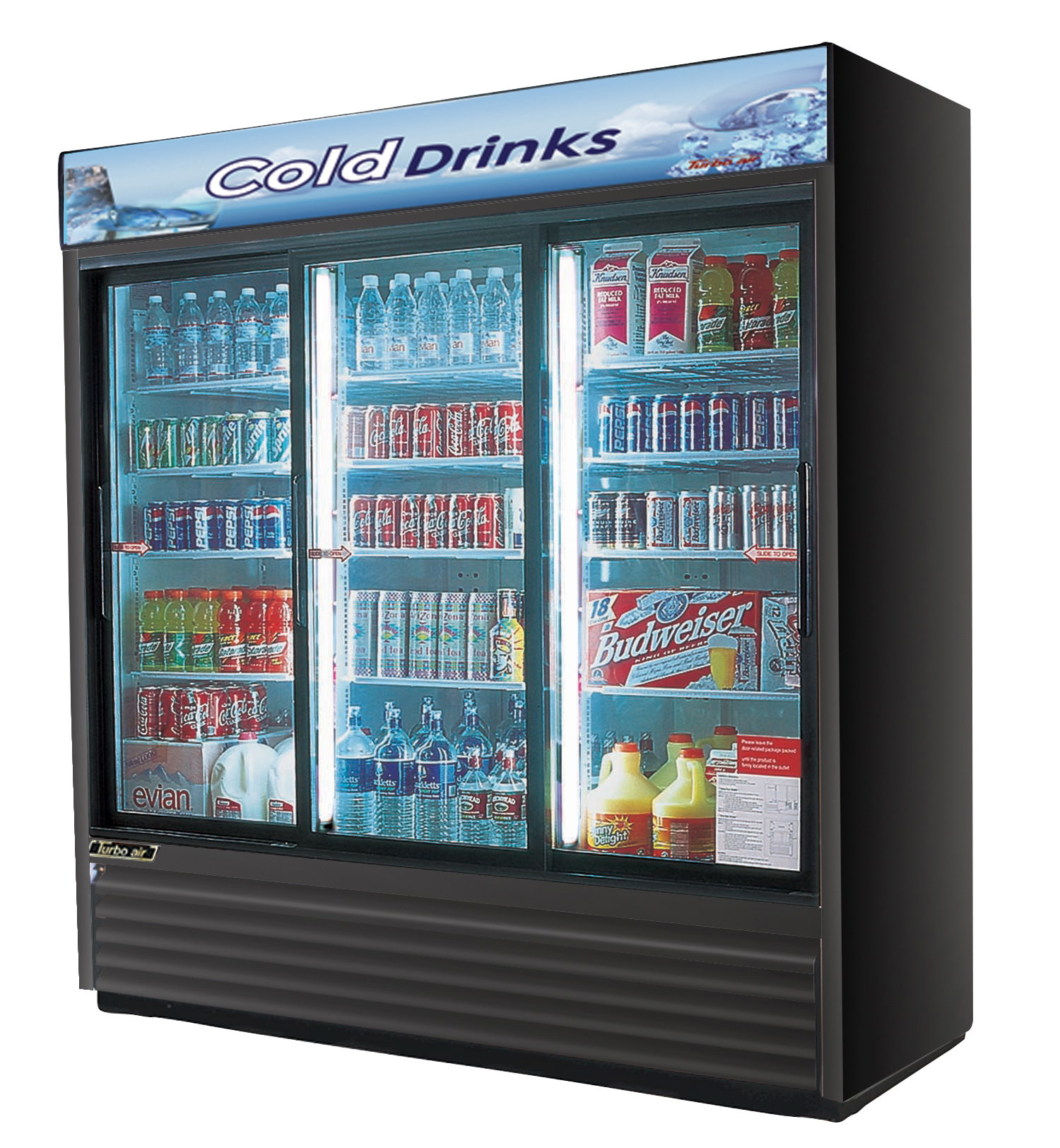 Refrigerated Merchandiser, three-section