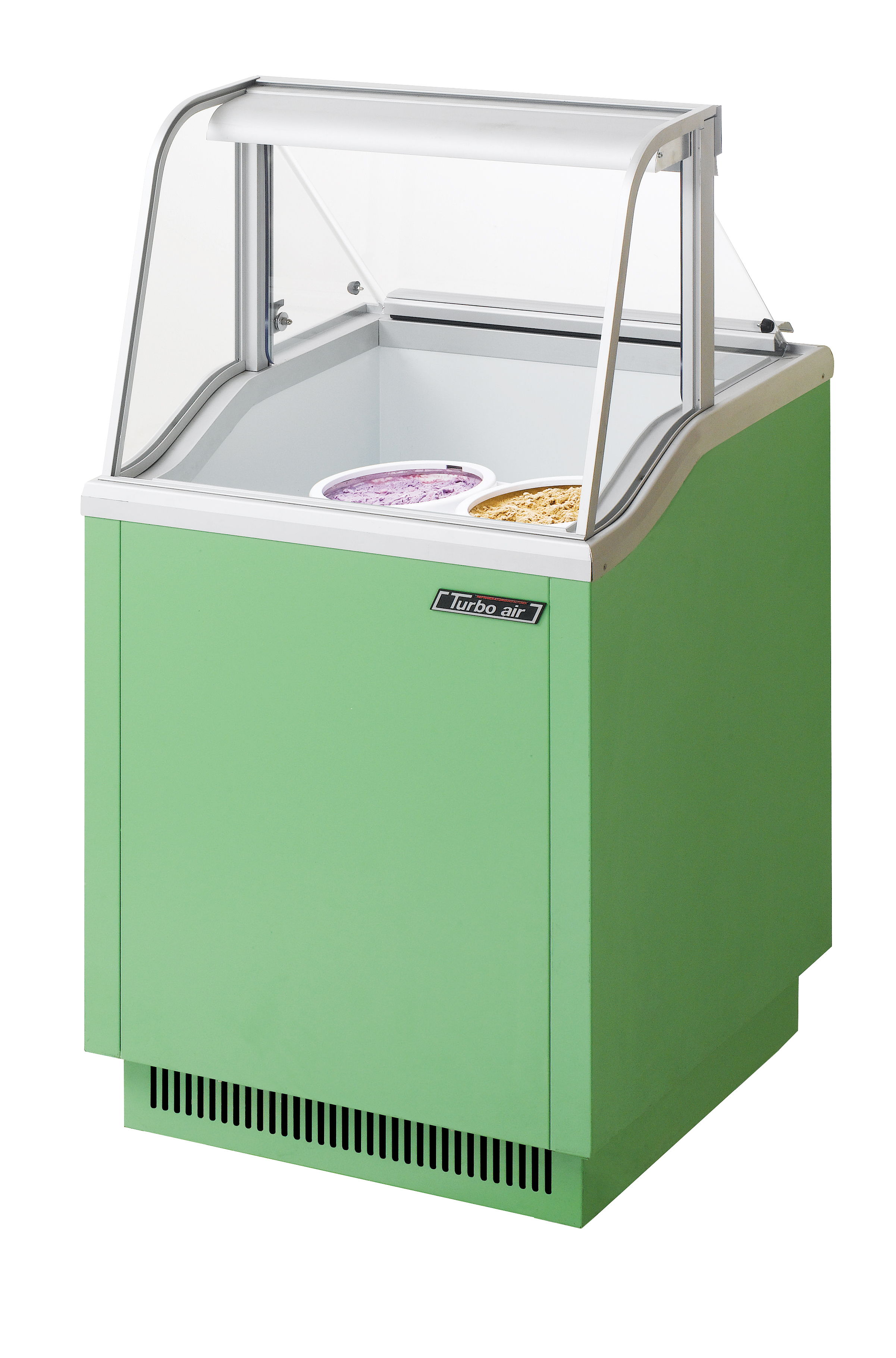 Ice Cream Dipping Cabinet, 26"W, Green