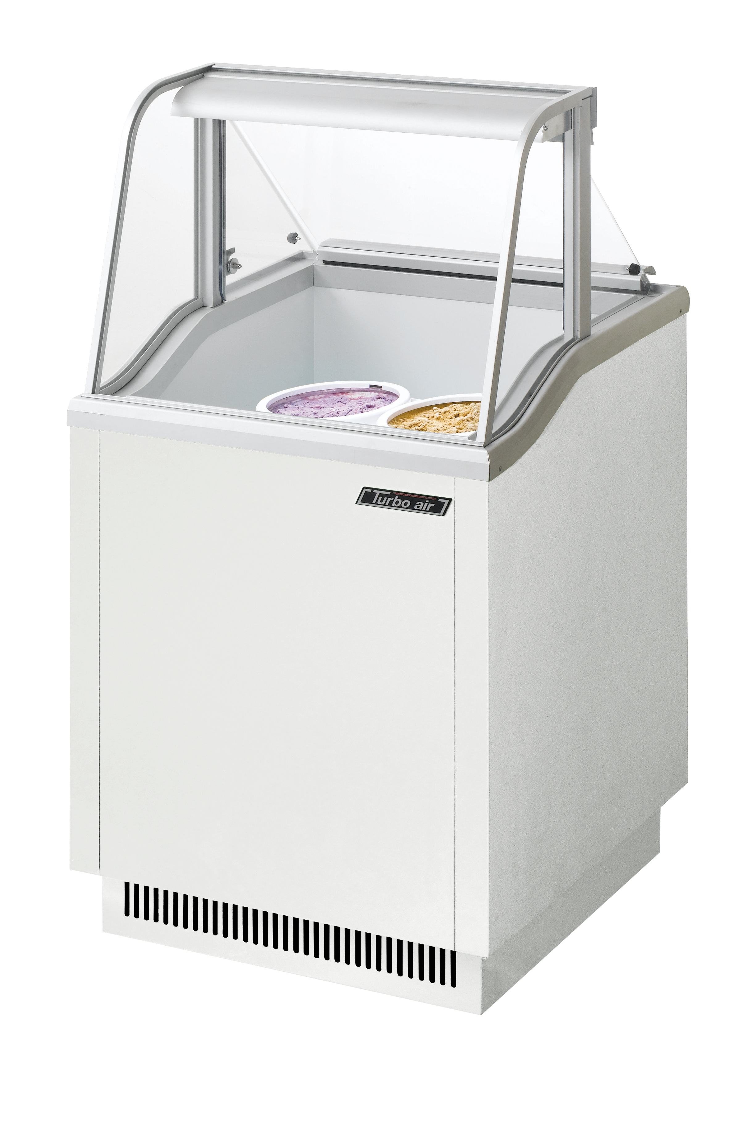 Ice Cream Dipping Cabinet, 26"W, White