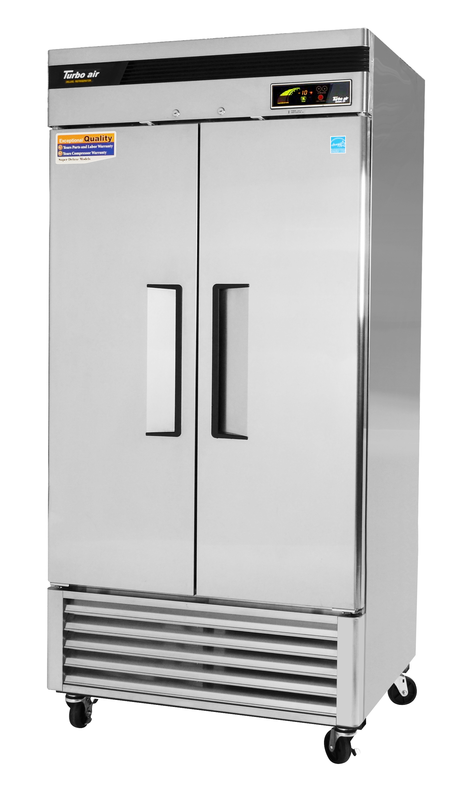 Super Deluxe Freezer, reach-in, two-section, 35 cu. ft - Click Image to Close