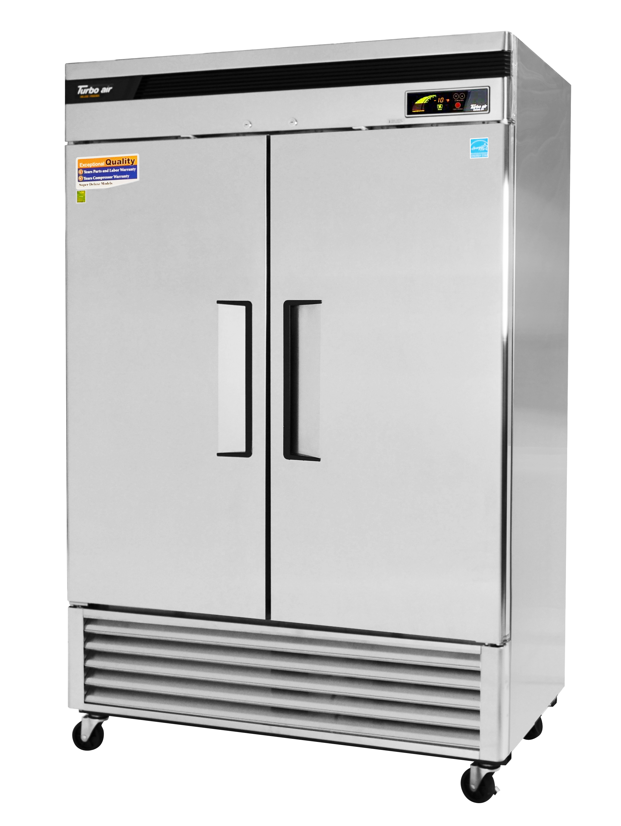 Super Deluxe Freezer, reach-in, two-section, 49 cu. ft - Click Image to Close