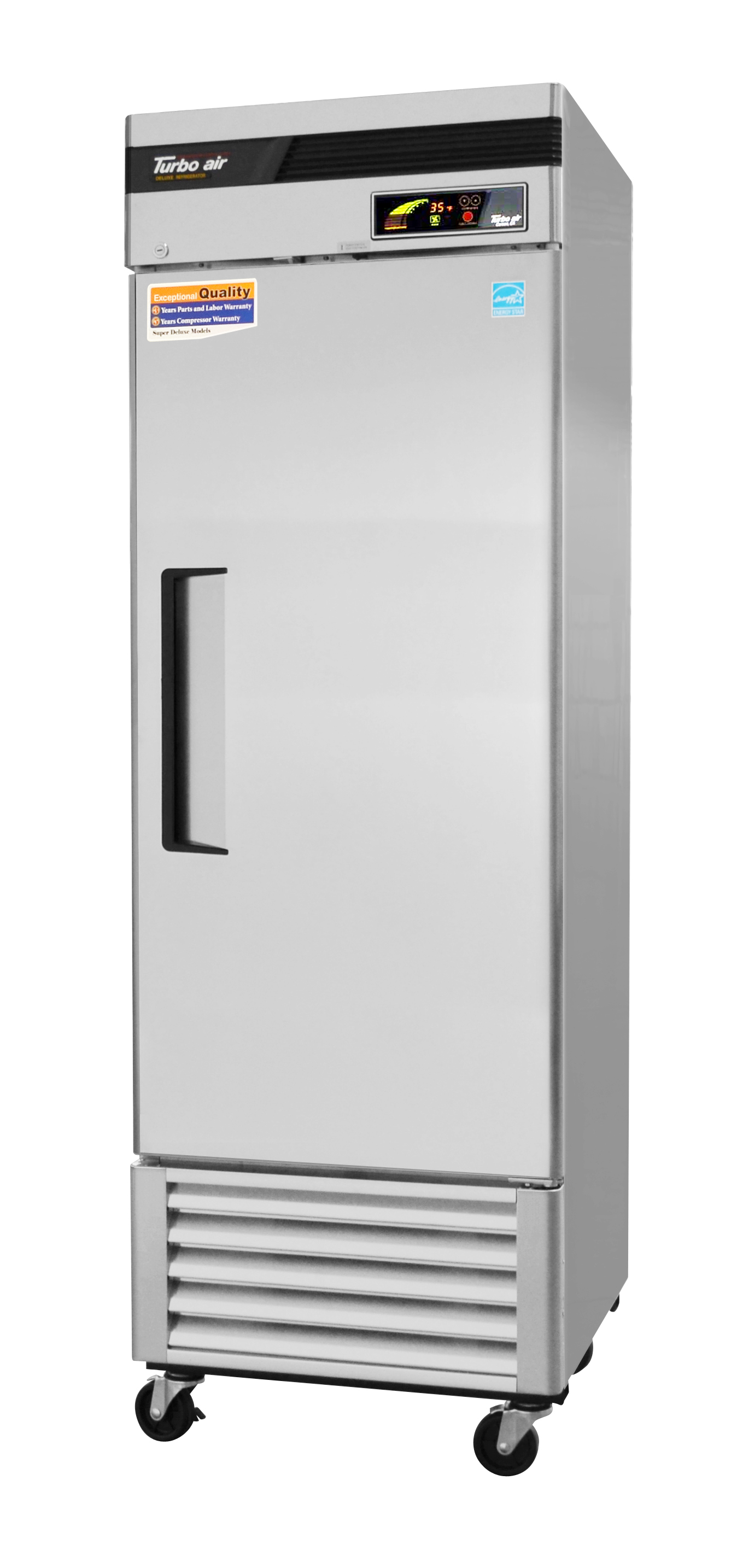 Super Deluxe Refrigerator, reach-in, one-section