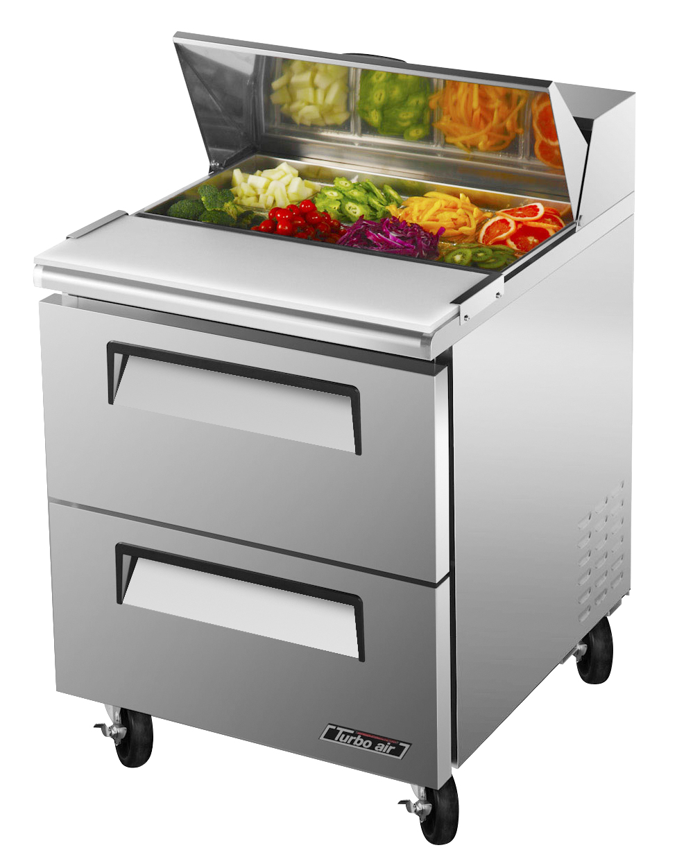 Super Deluxe Sandwich/Salad Unit, one-section - Click Image to Close