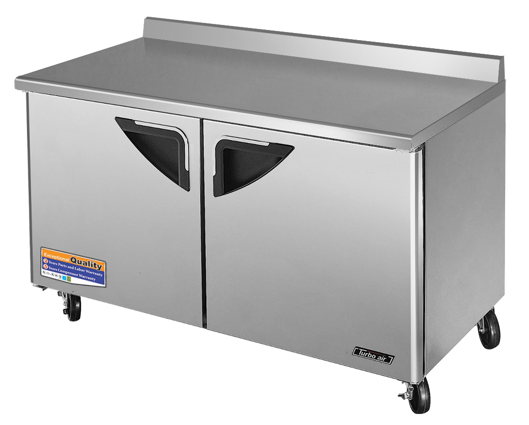 Super Deluxe Worktop Refrigerator, two-section