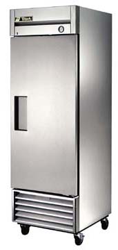 Cooler 1 Door Stainless T-19 - Click Image to Close