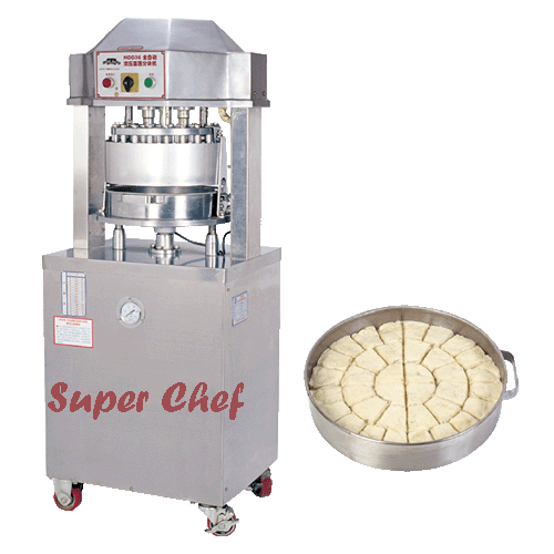 Hydraulic Dough Divider Cutter Automatic 36 Pieces - Click Image to Close