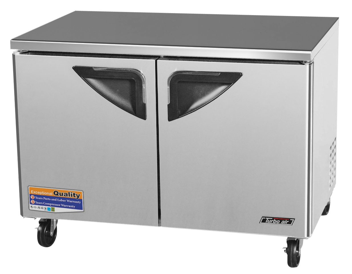 Super Deluxe Series Undercounter Freezer, two-section